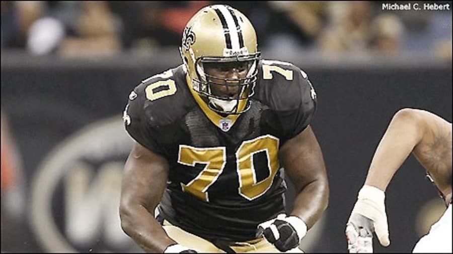 Jammal Brown, New Orleans Saints number 70